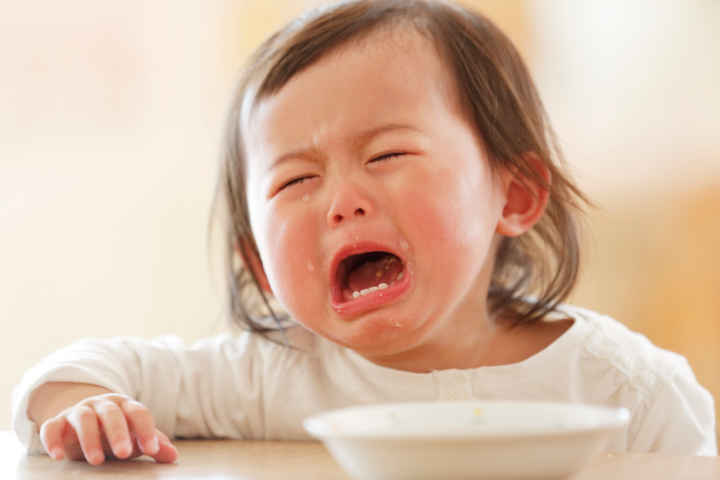 enfant hypersensible en crise