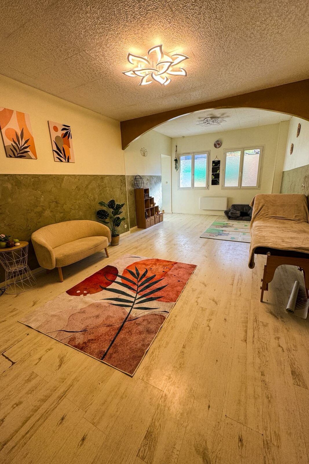 Photo du cabinet de sophrologie de Val d'Arc en Savoie où on peut réserver une séance de sophro également à distance ou en visio