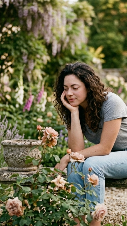 Photo d'une femme qui travaille sur sa confiance en soi grâce à la sophrologie au cabinet de sophrologie de Val d'Arc, en Savoie.