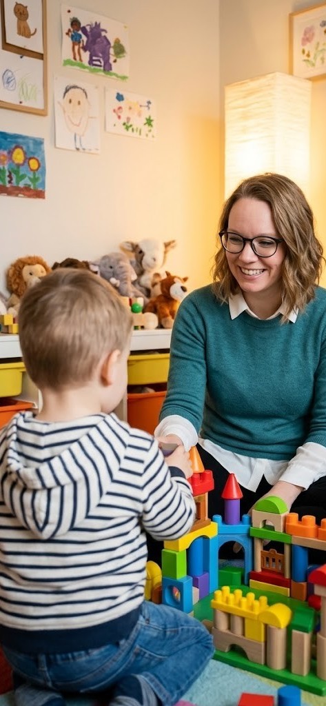 Photo de Camille De La Marche sophrologue pour enfant nueroatypique ou pas, en Savoie, à Val d'Arc.